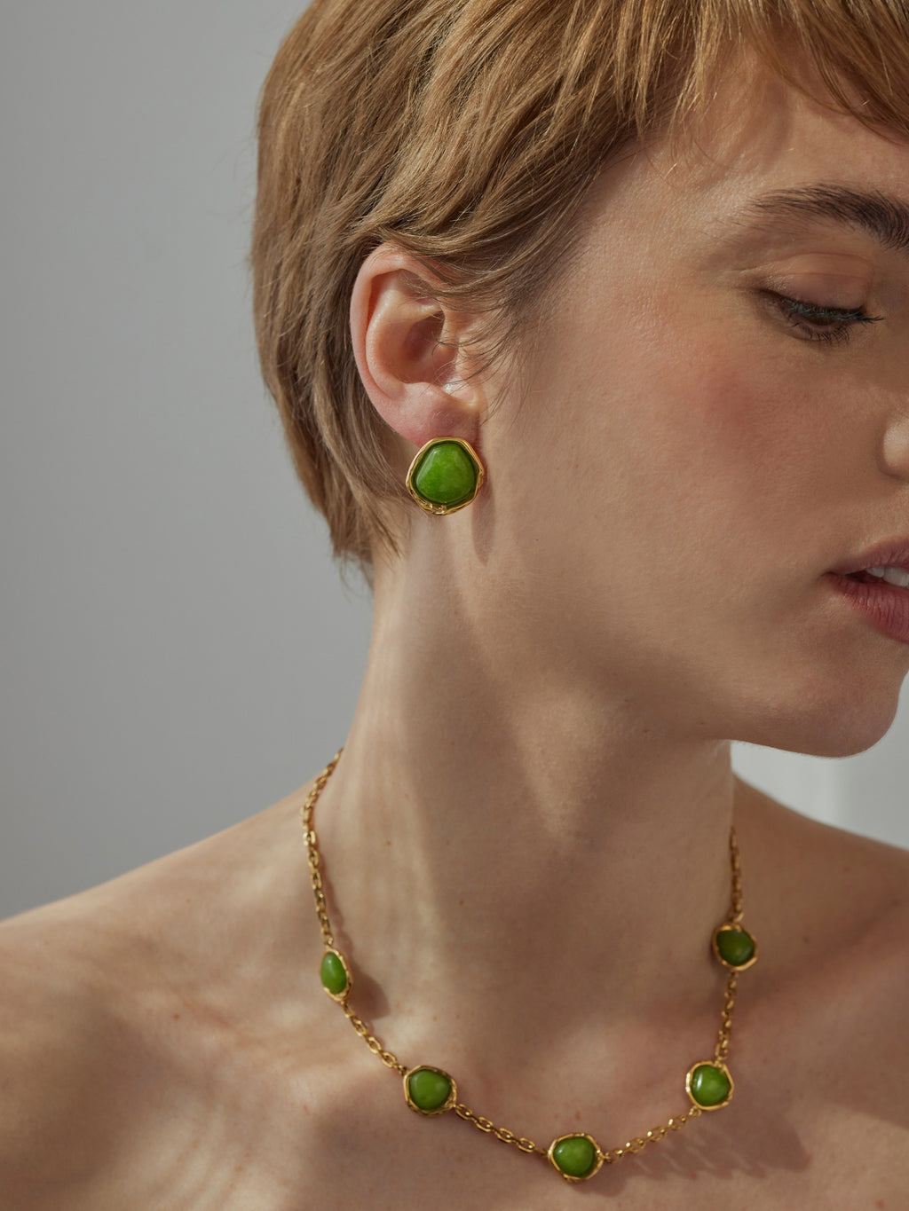 Brincos One Element Green - OJSE04D