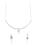 Set Colar & Charmes One Trinity Silver - OJSET01S