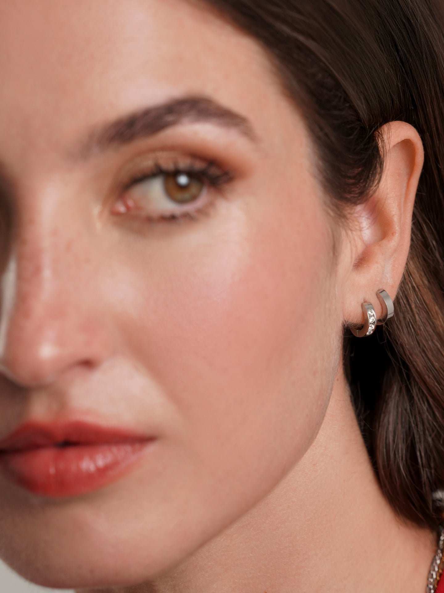 Set de Brincos One Shimmer Silver - OJSET08S