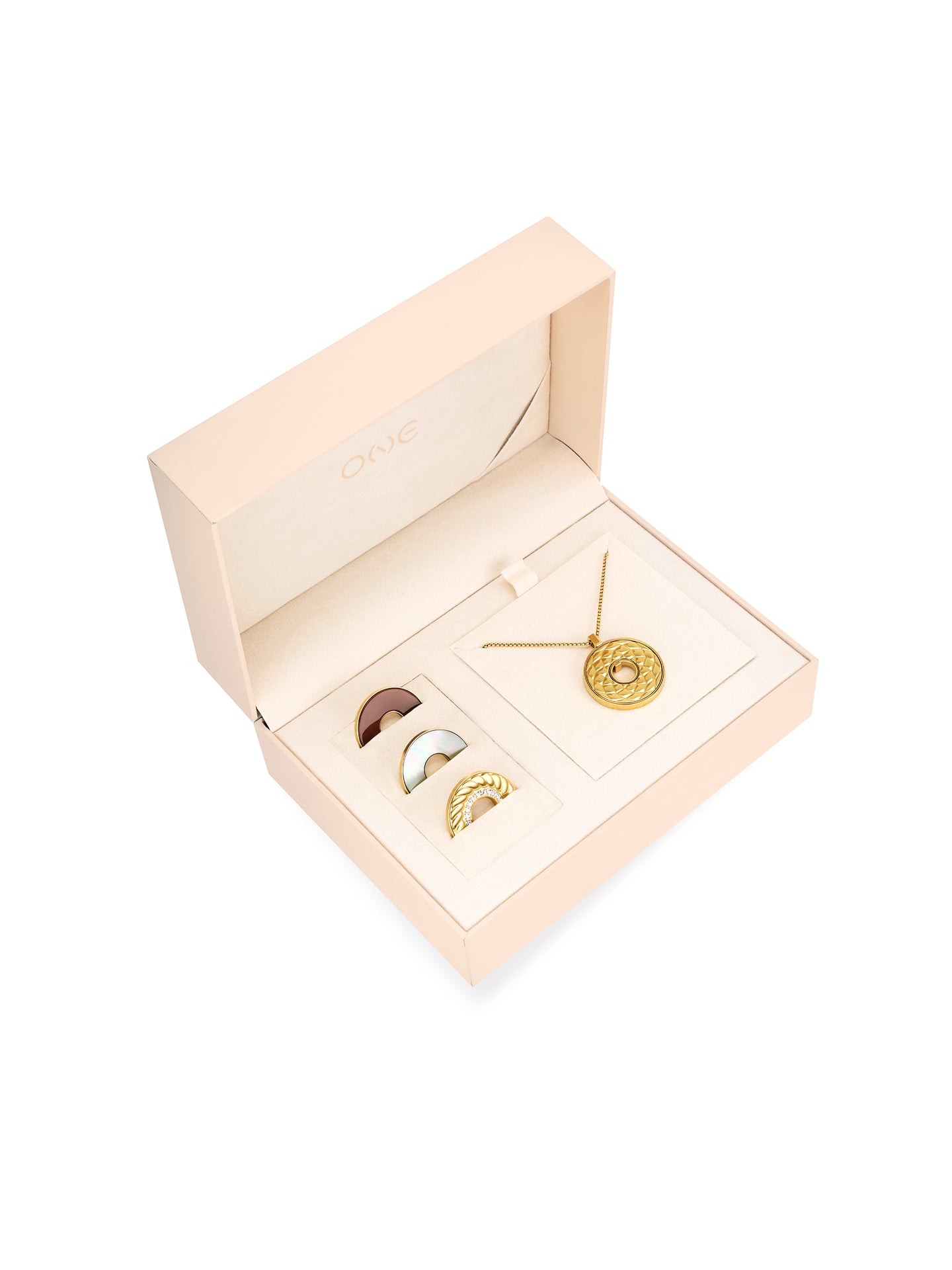 Set Colar One Mood Crystal - OJSET12G