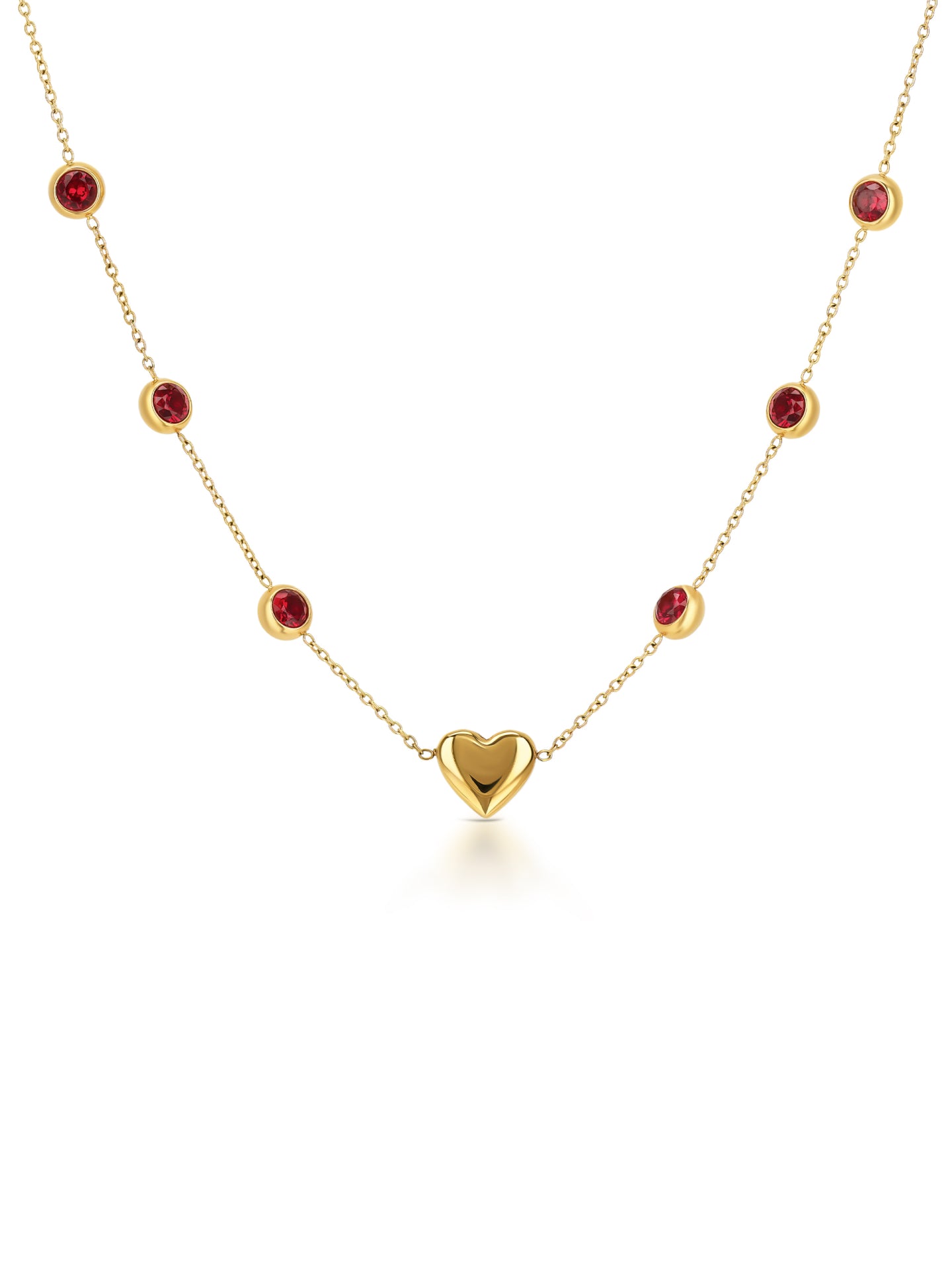 Set Colares One Red - OJSET19G