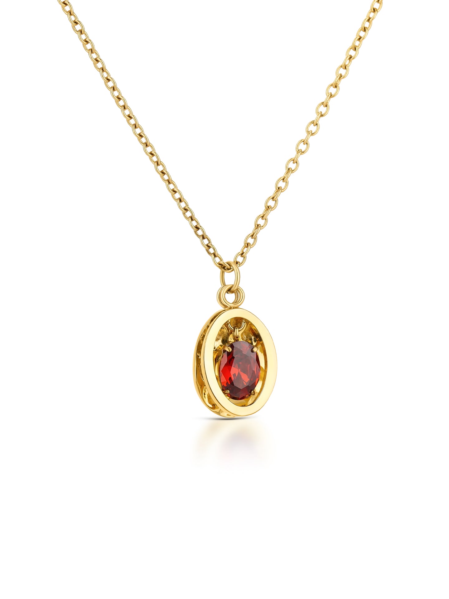 Set Colar & Brincos One Birthstone Janeiro