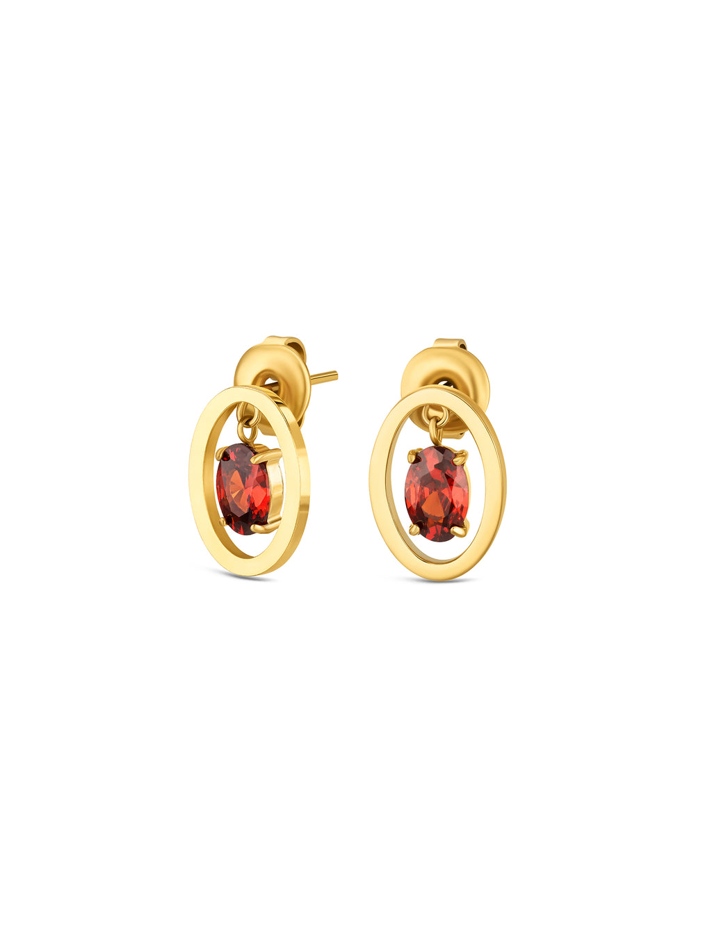 Set Colar & Brincos One Birthstone Janeiro