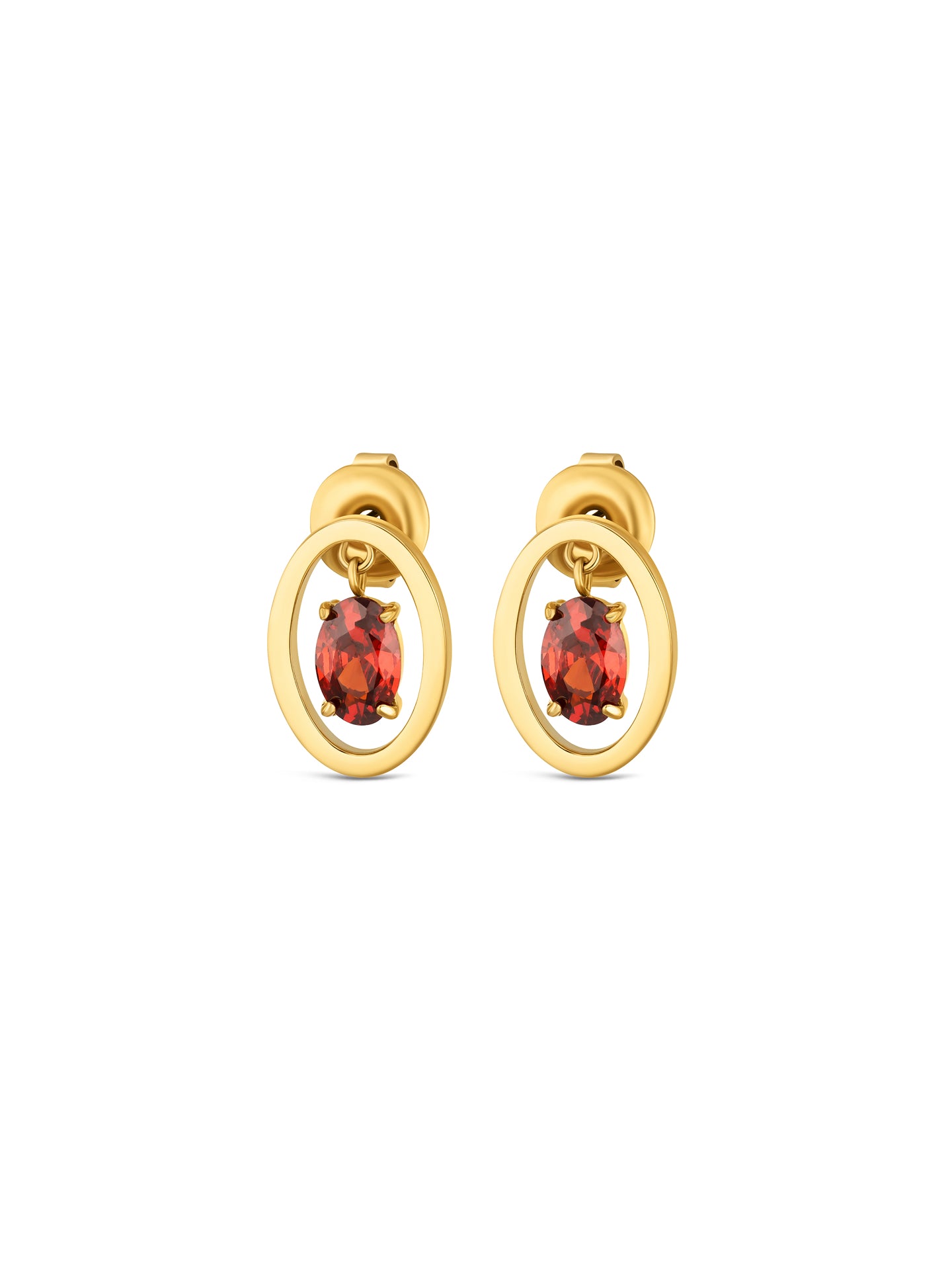 Set Colar & Brincos One Birthstone Janeiro
