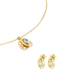 Set Colar & Brincos One Birthstone Março