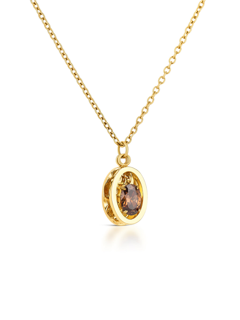 Set Colar & Brincos One Birthstone Novembro