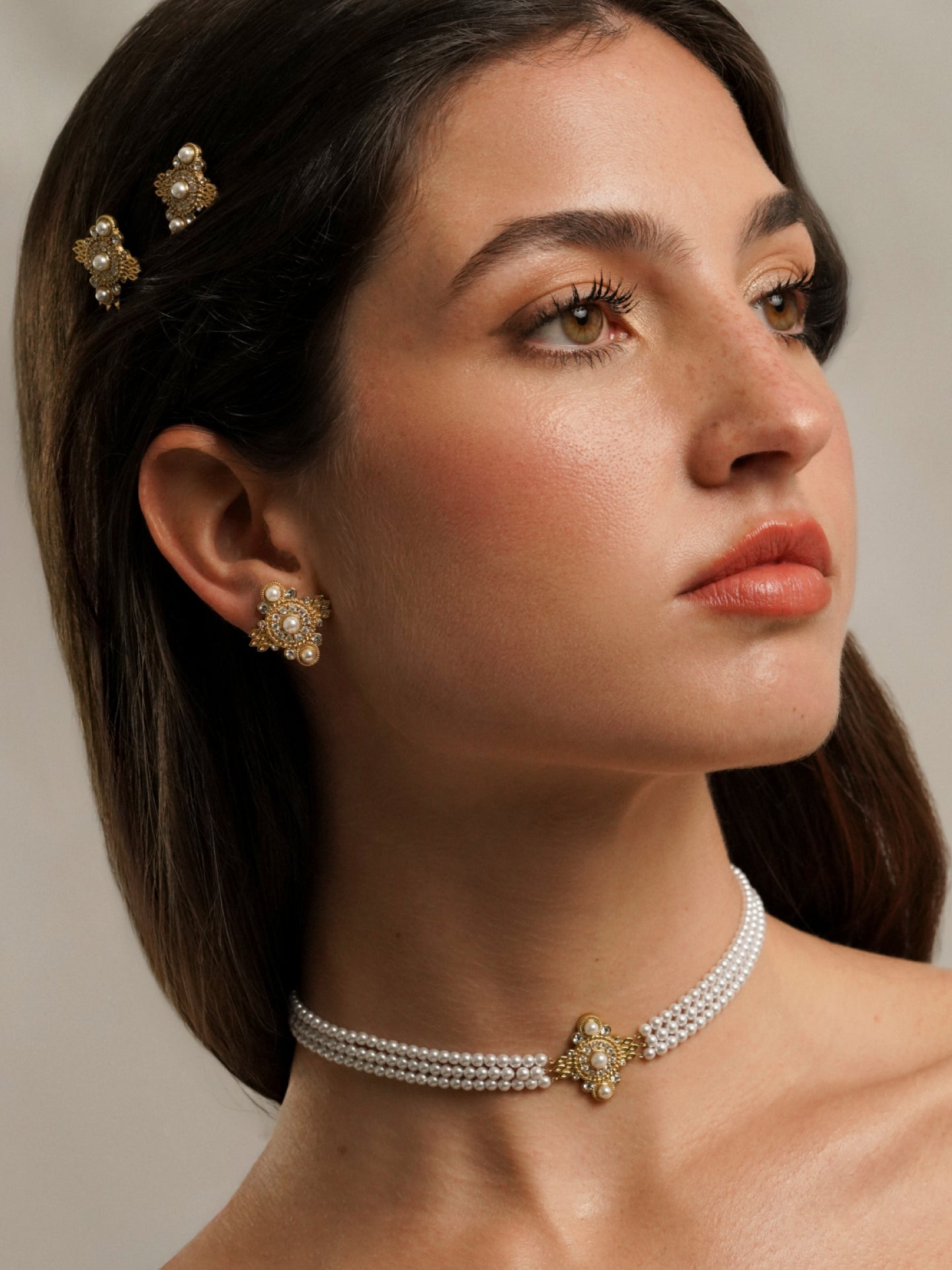 Set Colar & Brincos One Ophelia - OJSET25G