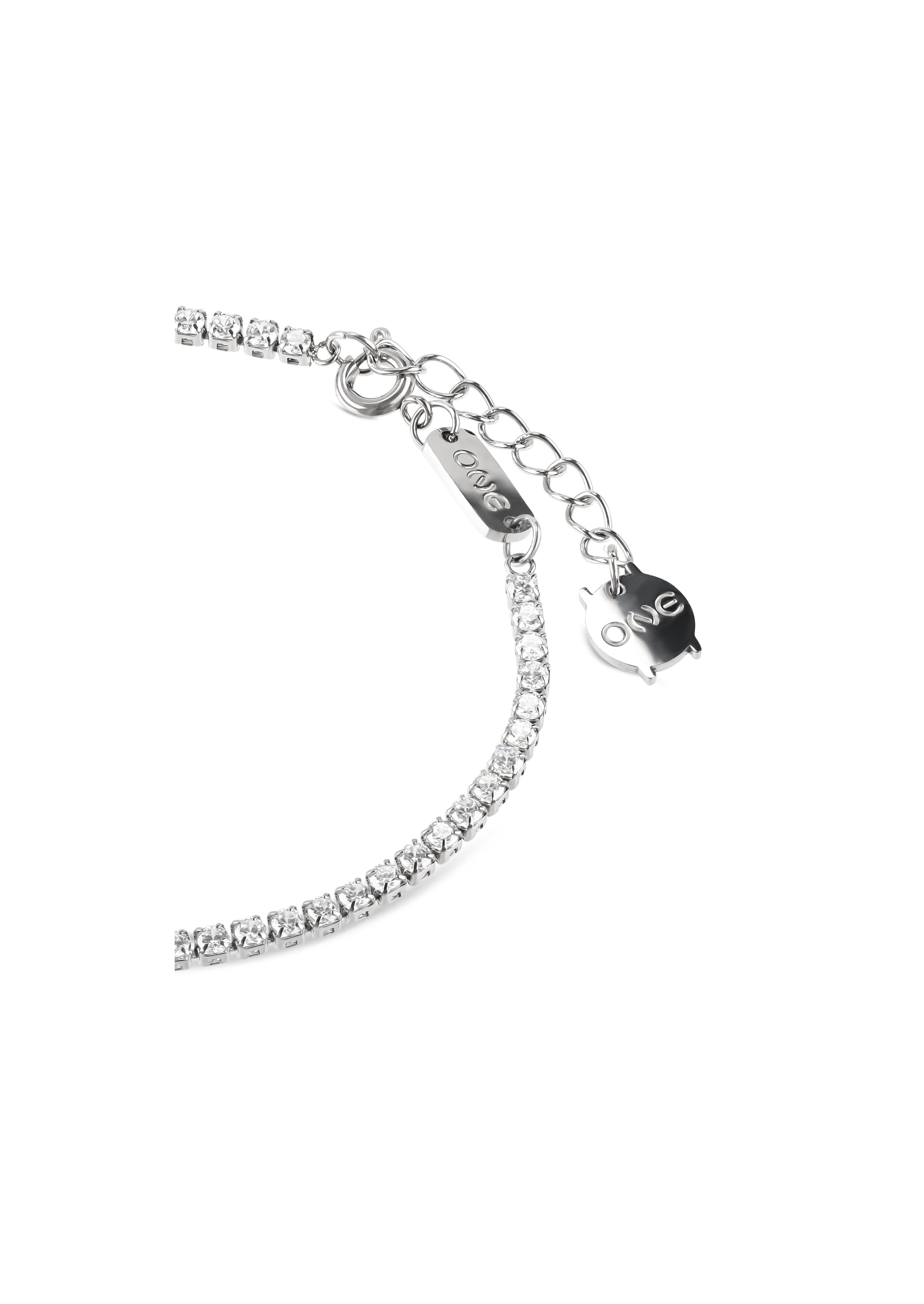 Pulseira One Silver Frost Refined - OJSFB01S