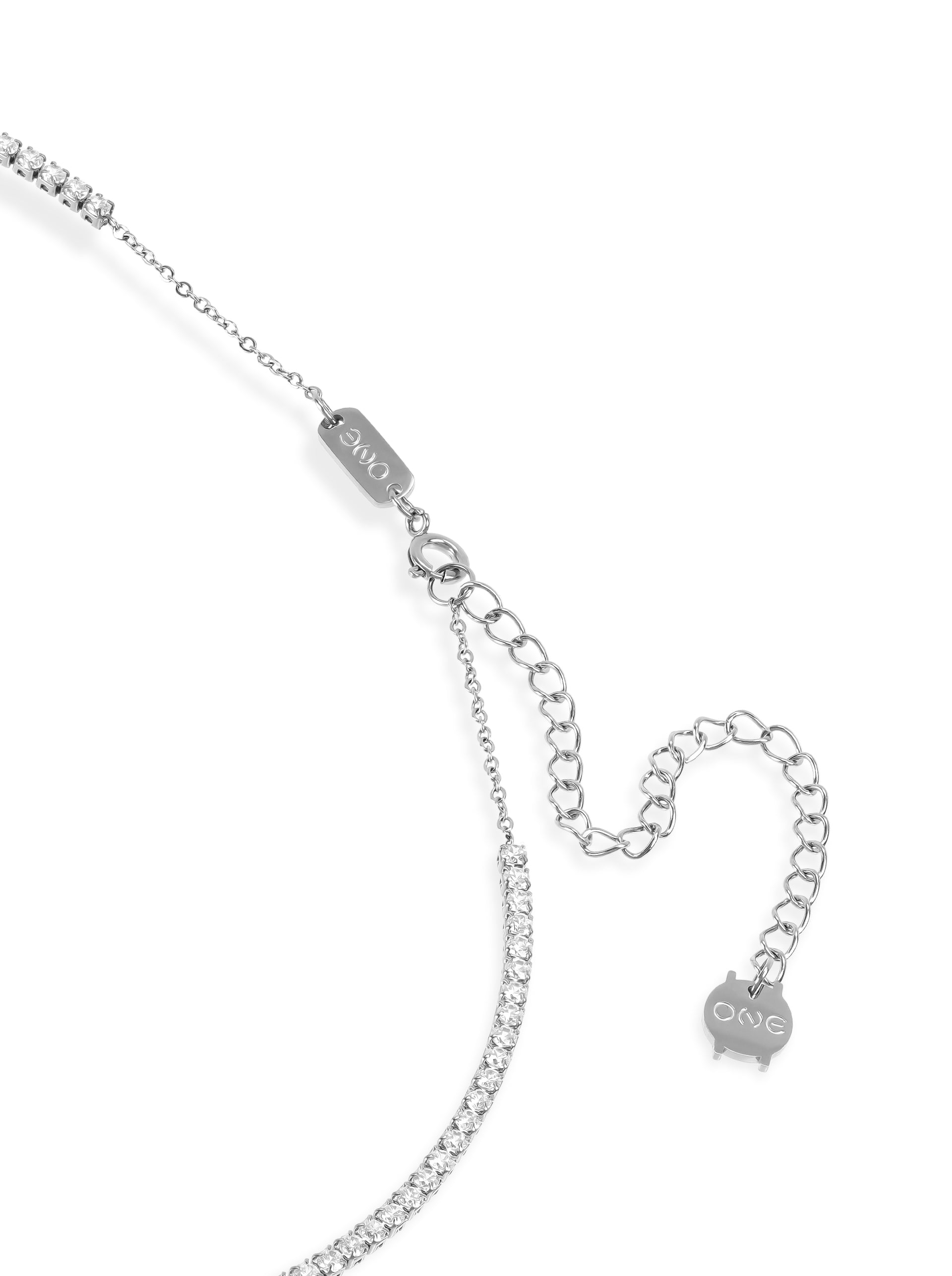 Colar One Silver Frost Refined - OJSFN02S