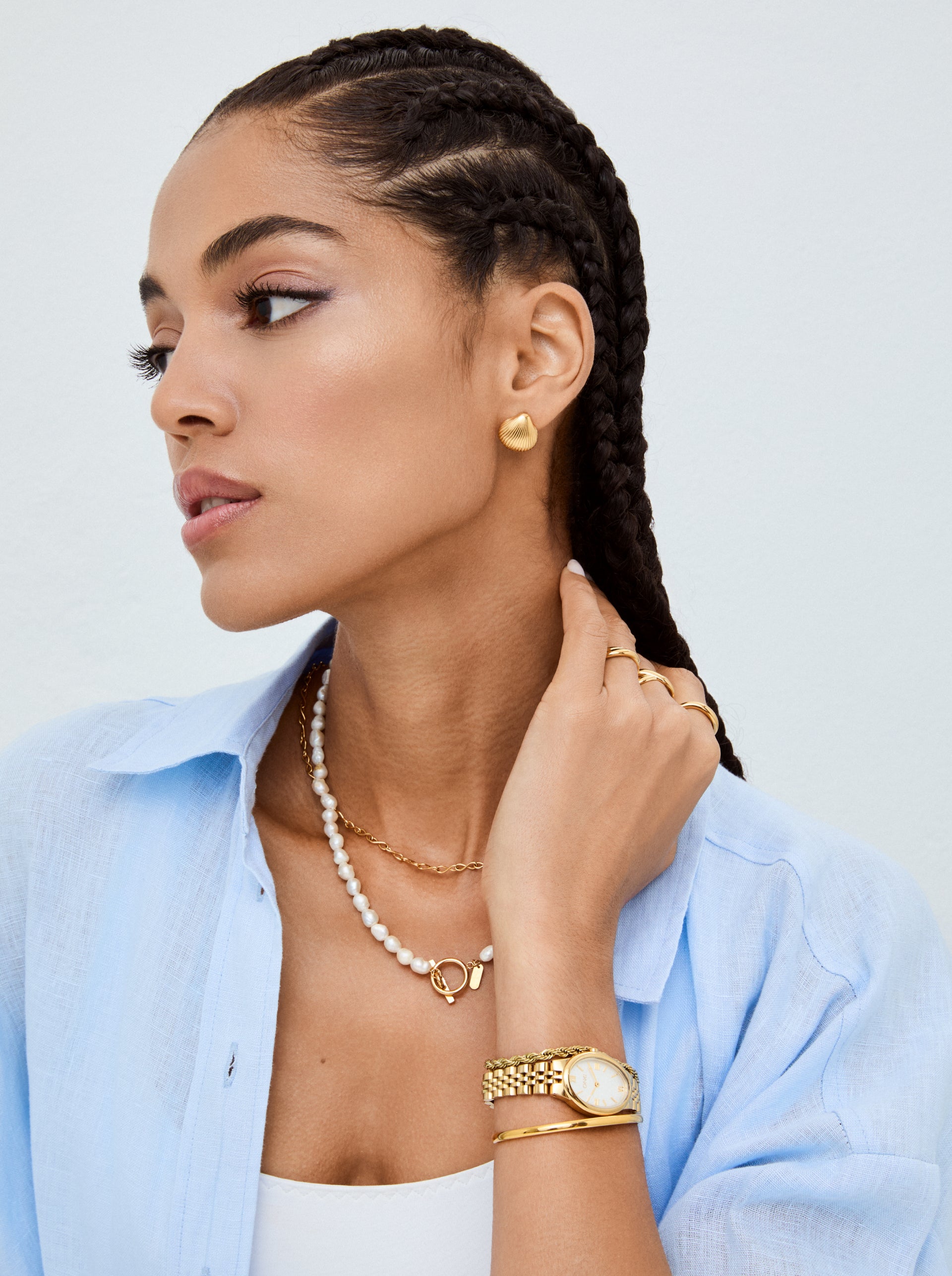 Relógio One Legend Gold - OL9603BG42L