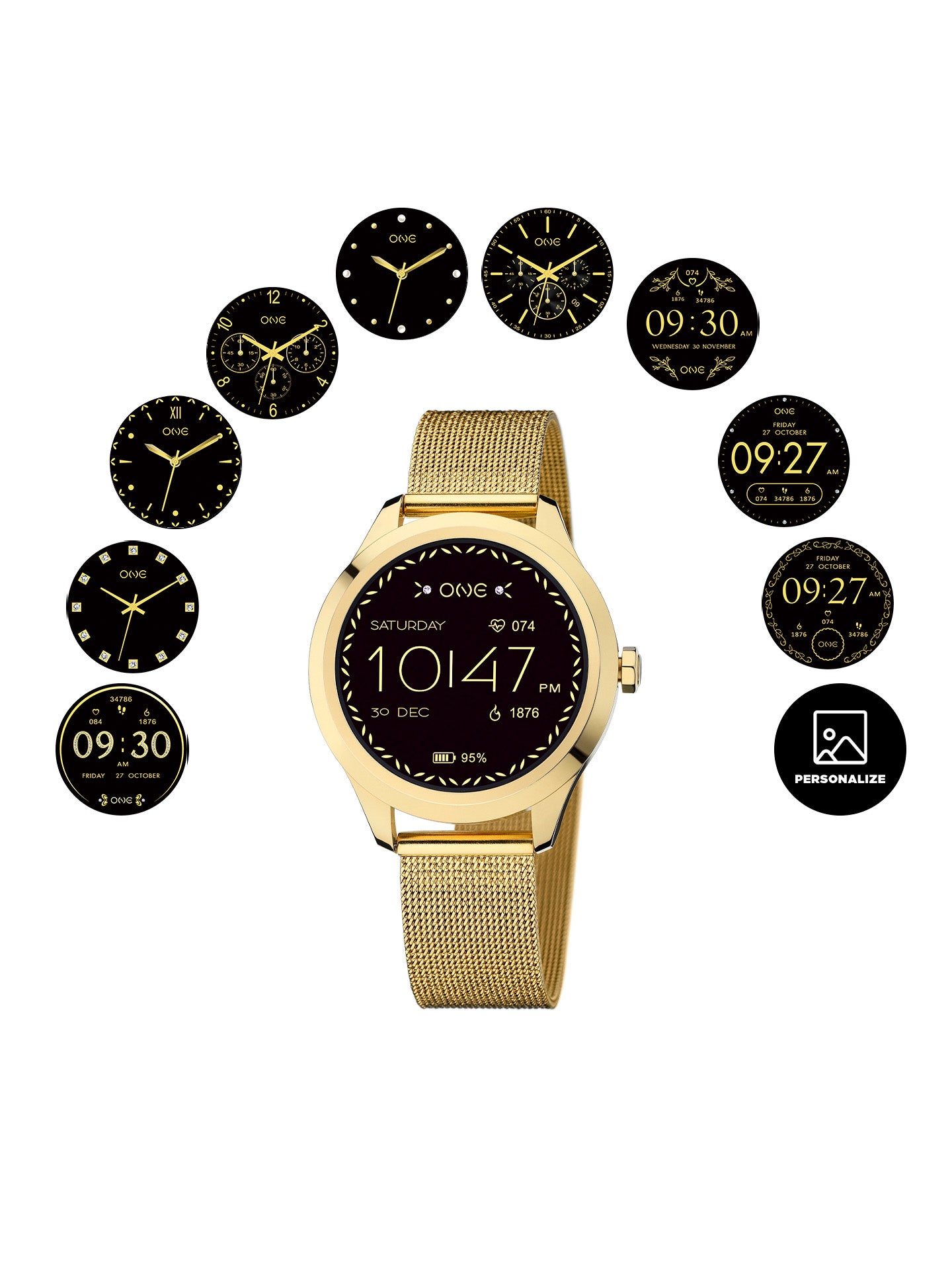 Smartwatch One Mini Gold - OSW0025GM51D