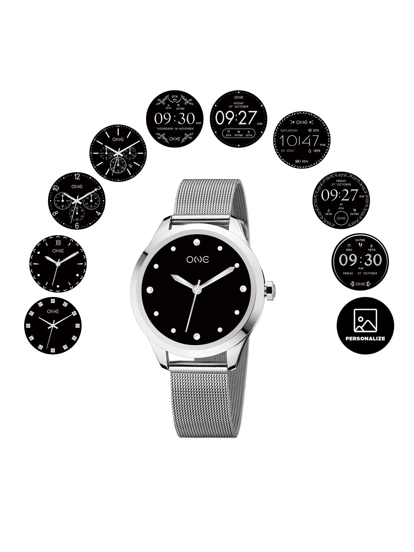 Smartwatch One Mini Silver - OSW0025SM51D
