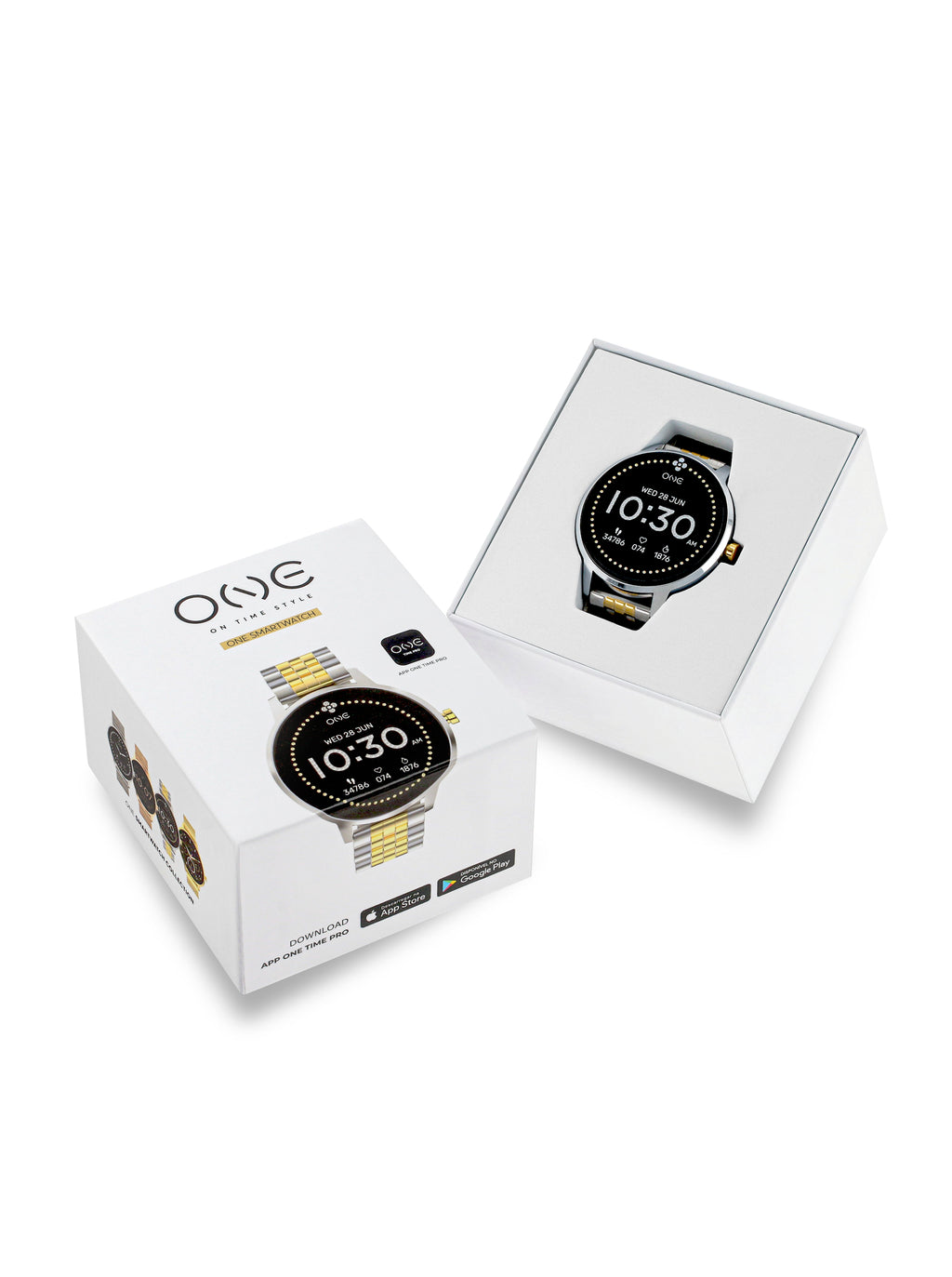 Smartwatch One Queencall Bicolor - OSW0027SL32D