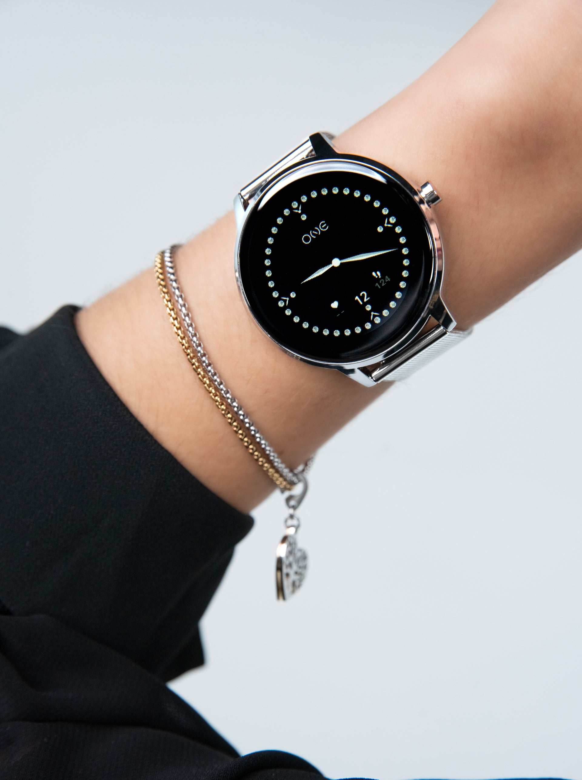 Smartwatch One Queencall Silver - OSW0027SM32D