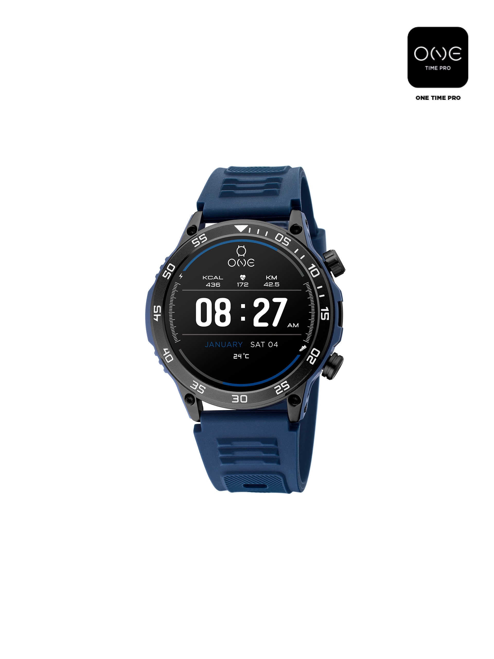 Smartwatch One Men SportyCall Blue - OSW0277AS42D