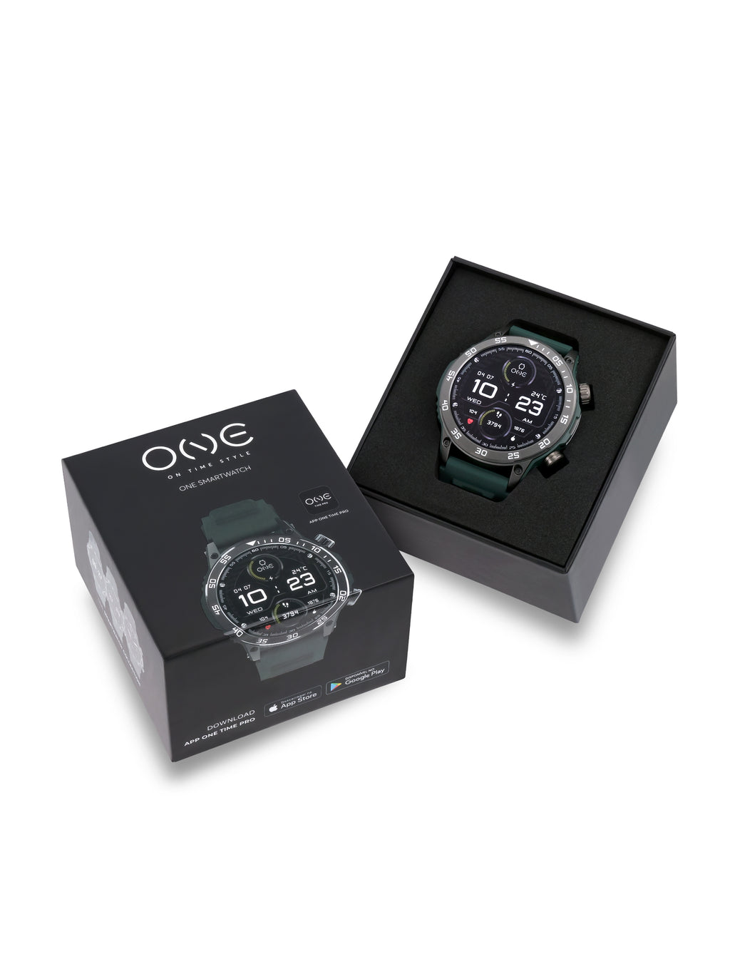 Smartwatch One Men SportyCall Green - OSW0277VS42D