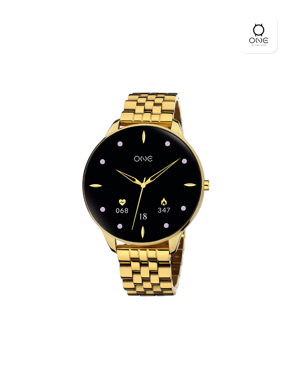 Smartwatch One Slim Gold Links - OSW4191GL61L
