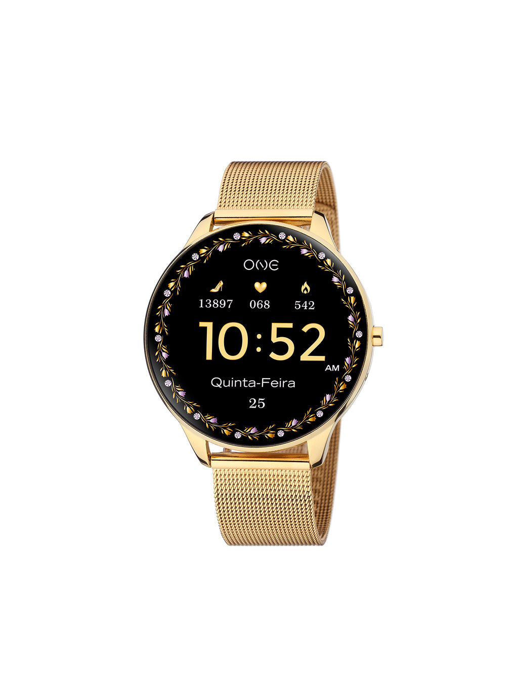 Smartwatch One Slim Gold Mesh - OSW4191GM61L
