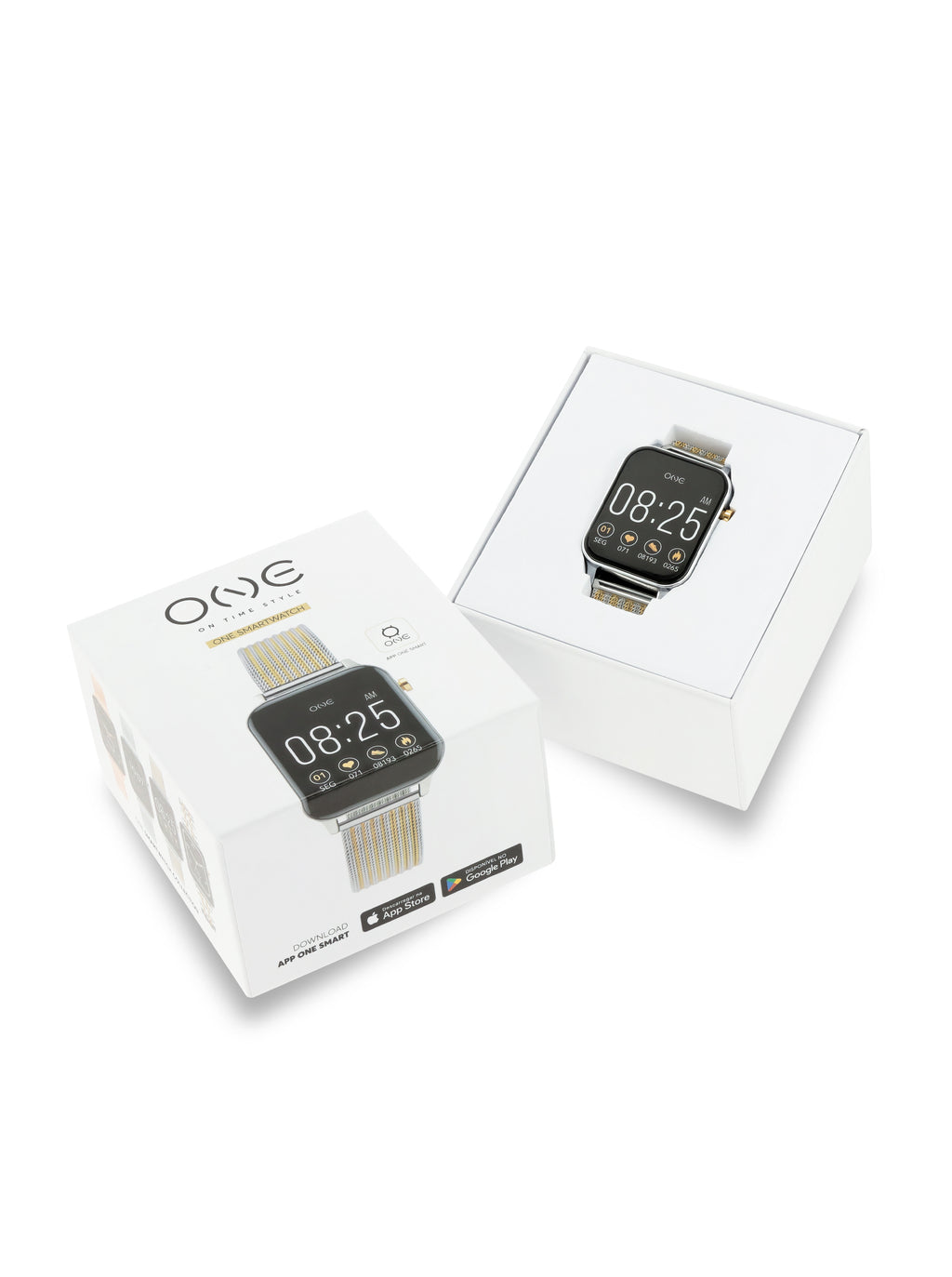 Smartwatch One MagicCall Bicolor Mesh - OSW9626BM41L
