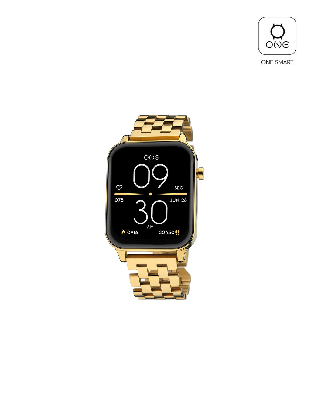Smartwatch One MagicCall Gold Links - OSW9626GL52L