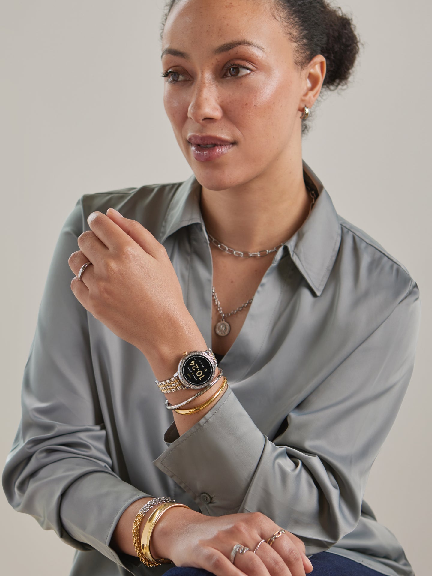 Smartwatch One Mini Spark Bicolor - OSW9811BL51L