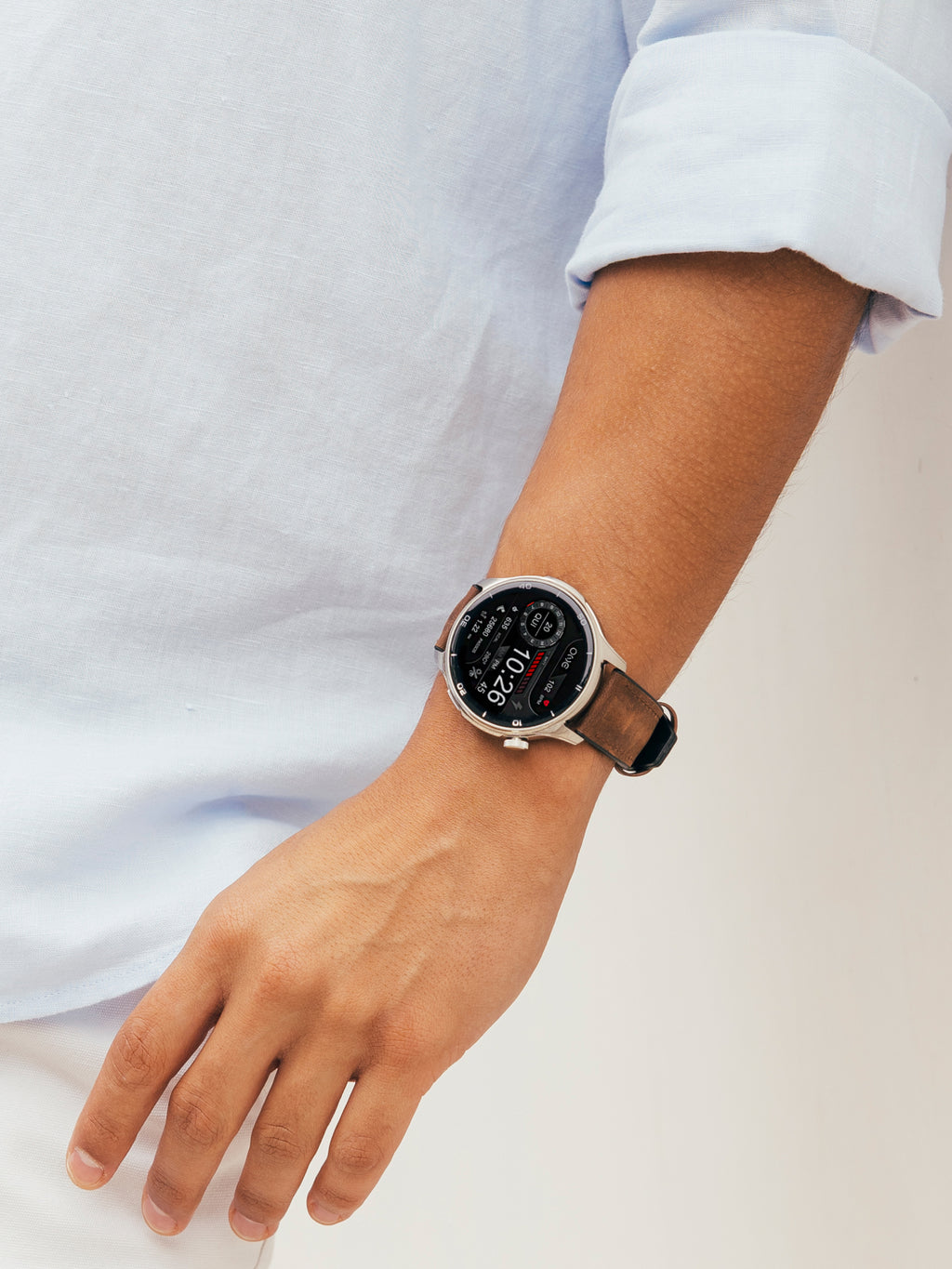 Smartwatch One Men Explorer GPS Brown - OSW9822BP51L