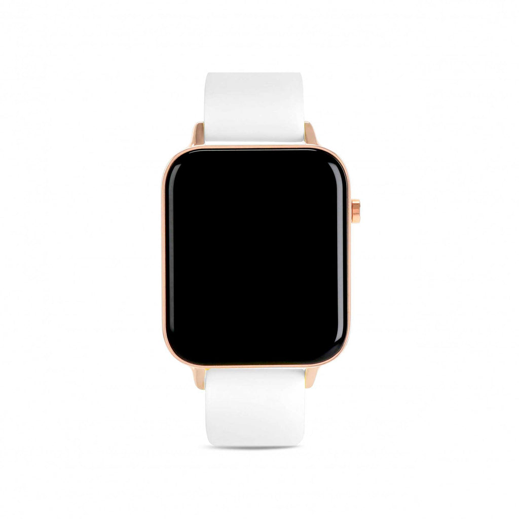 Bracelete Silicone Smartwatch One Branco - OSWB01B