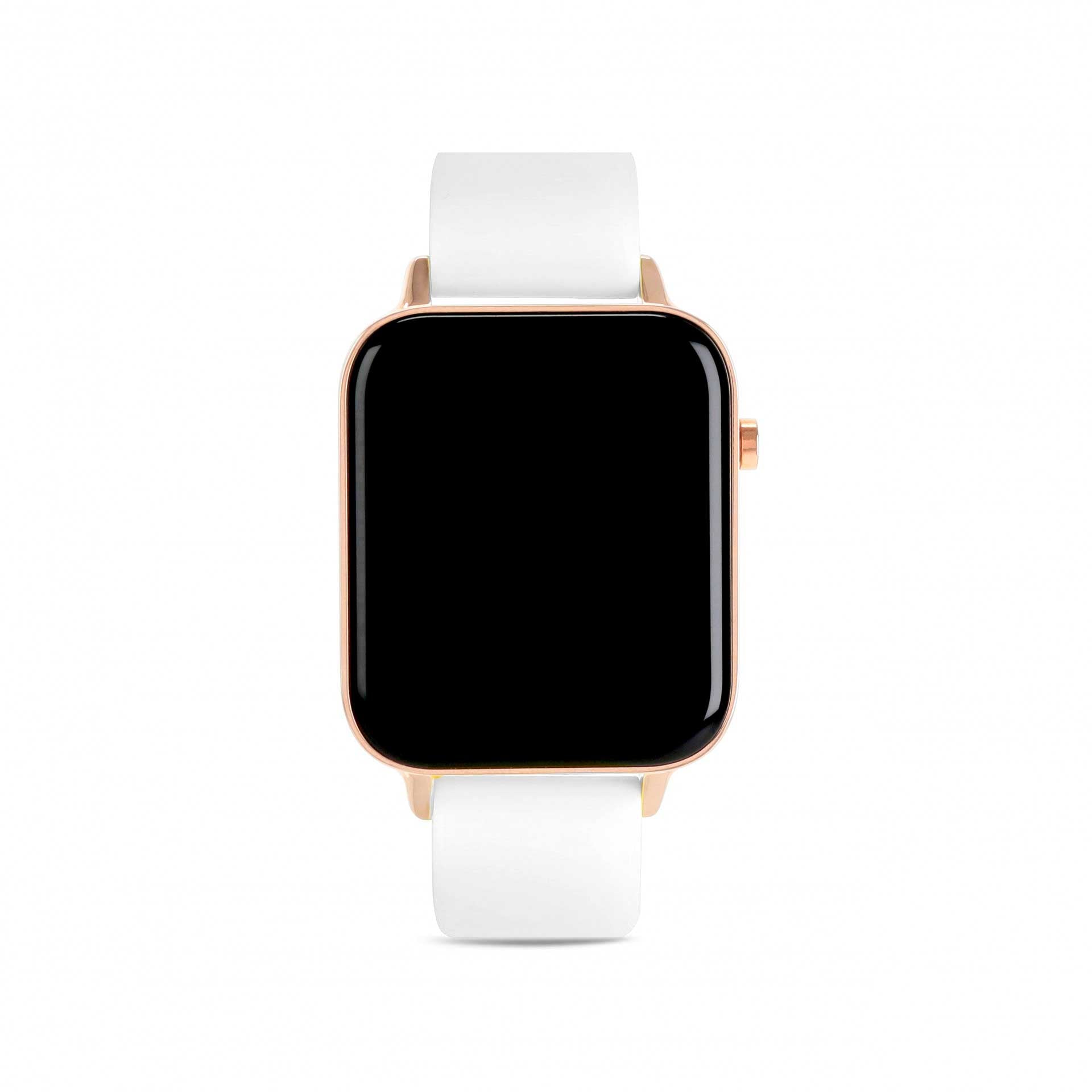 Bracelete Silicone Smartwatch One Branco - OSWB01B