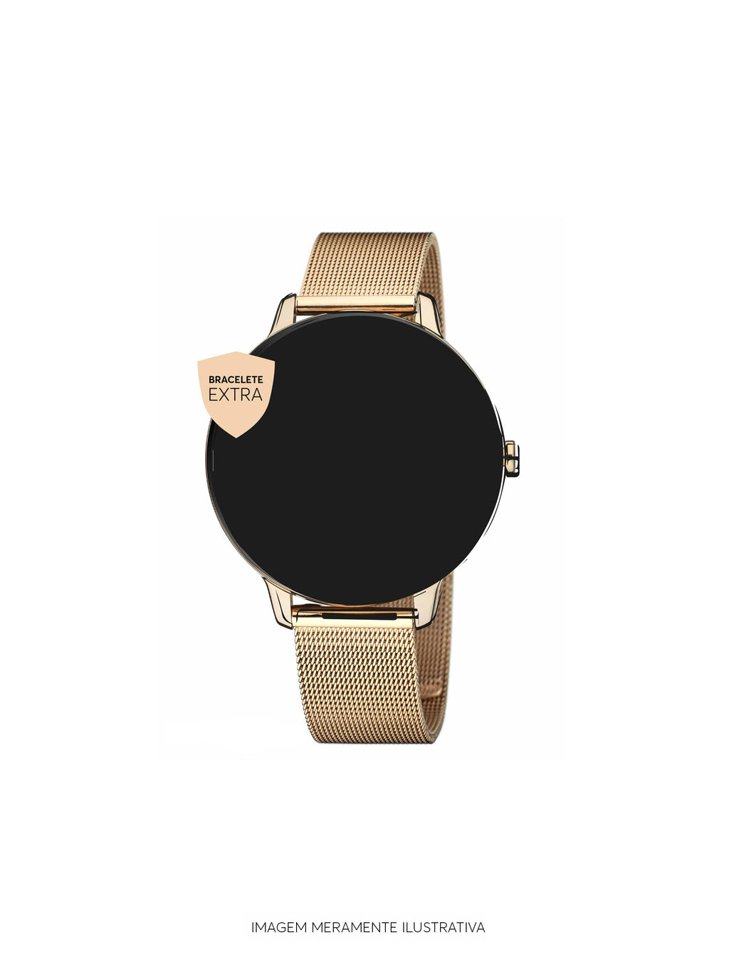 Bracelete Mesh Smartwatch One Rosegold - OSWB02R