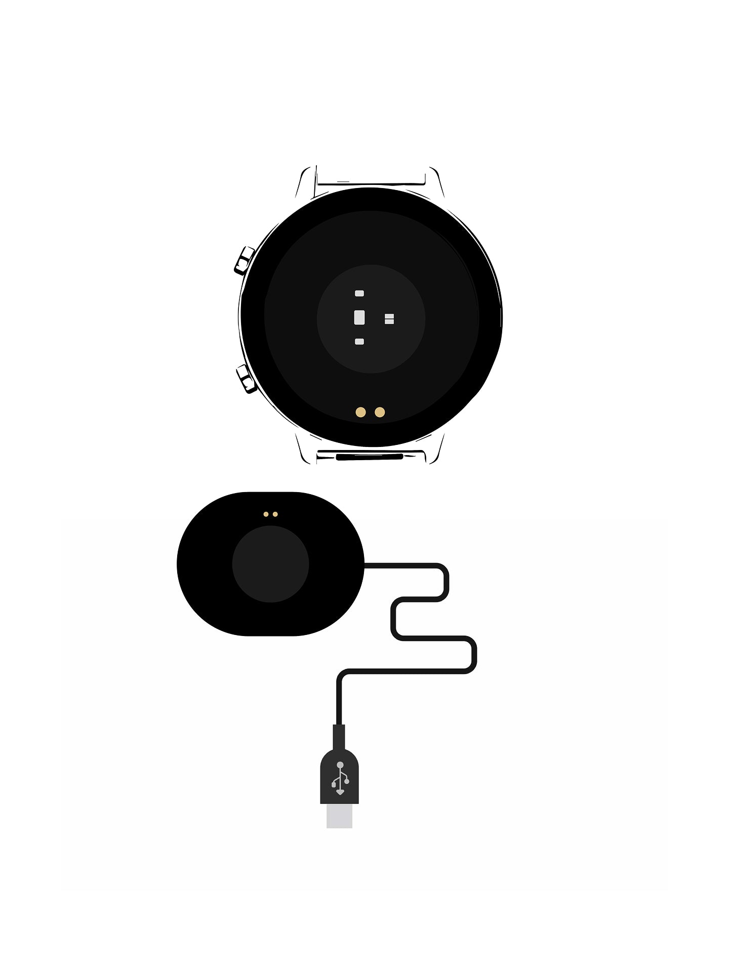 Carregador Smartwatch SportyCall APP One Time Pro