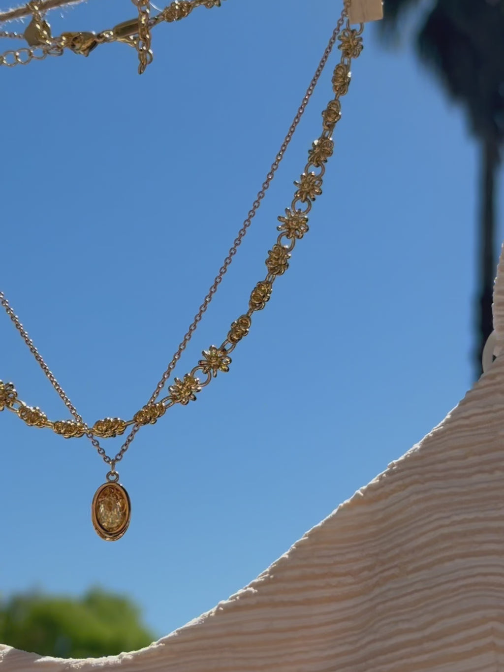 Set Colar & Brincos One Birthstone Agosto