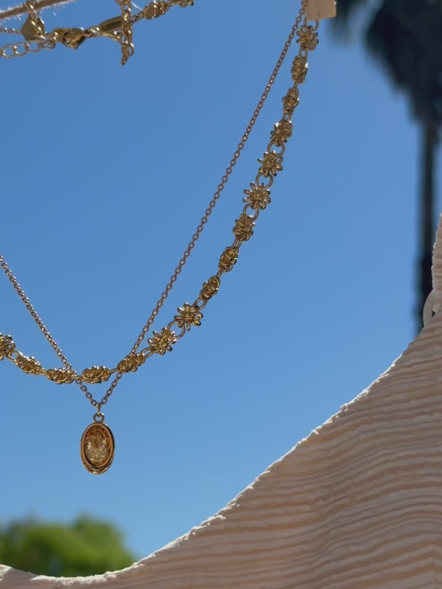 Set Colar & Brincos One Birthstone Agosto